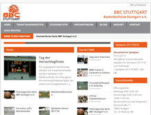 Tablet Screenshot of bbcstuttgart.de